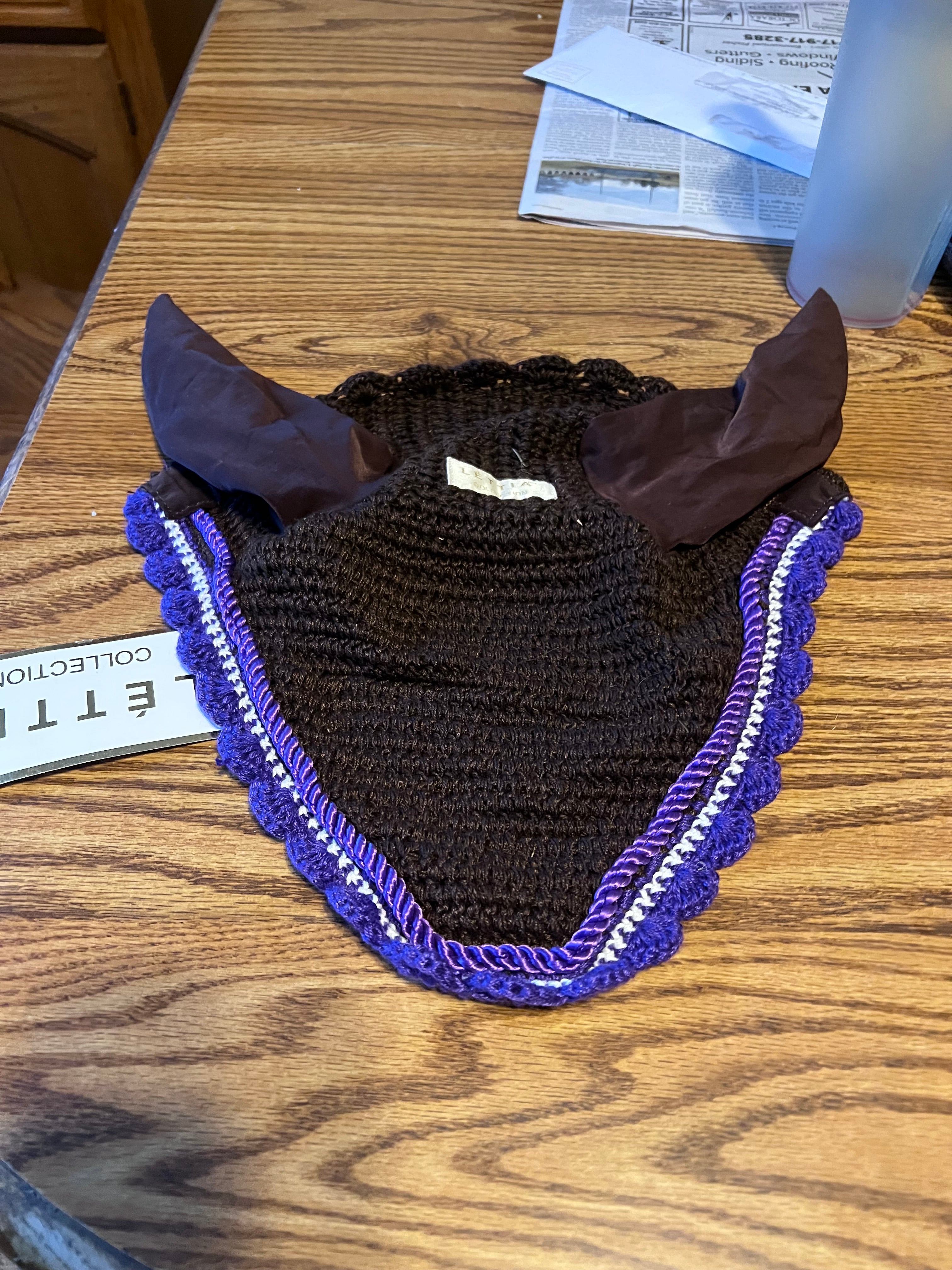 Lettia fly veil Horse