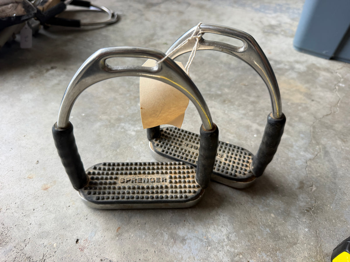 4.5" Herm Sprenger stirrup irons