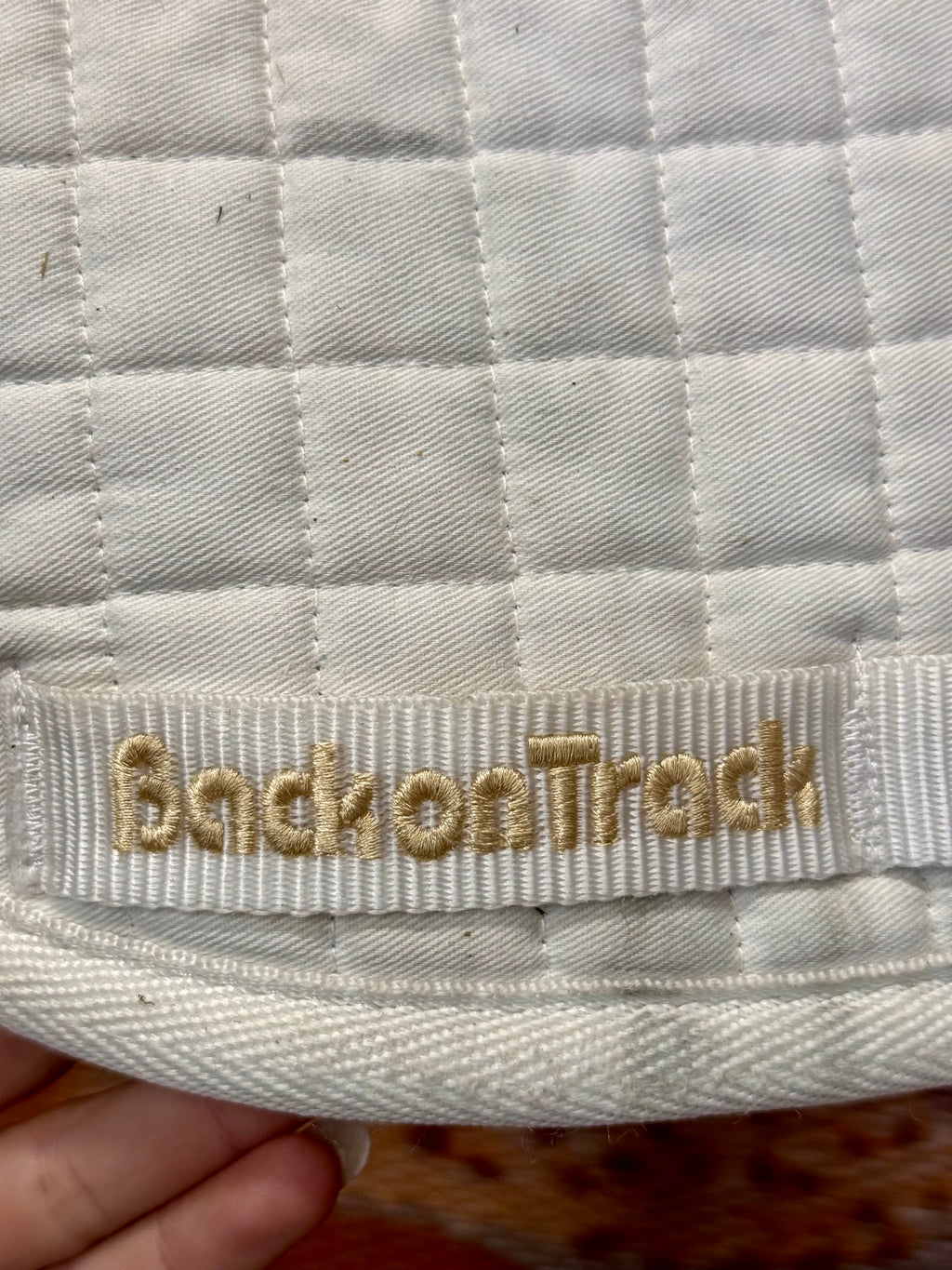 Back On Track with ThinLine Dressage pad