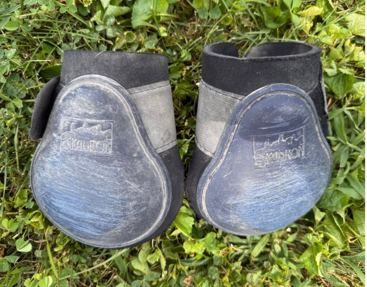 Eskadron black fetlock boots