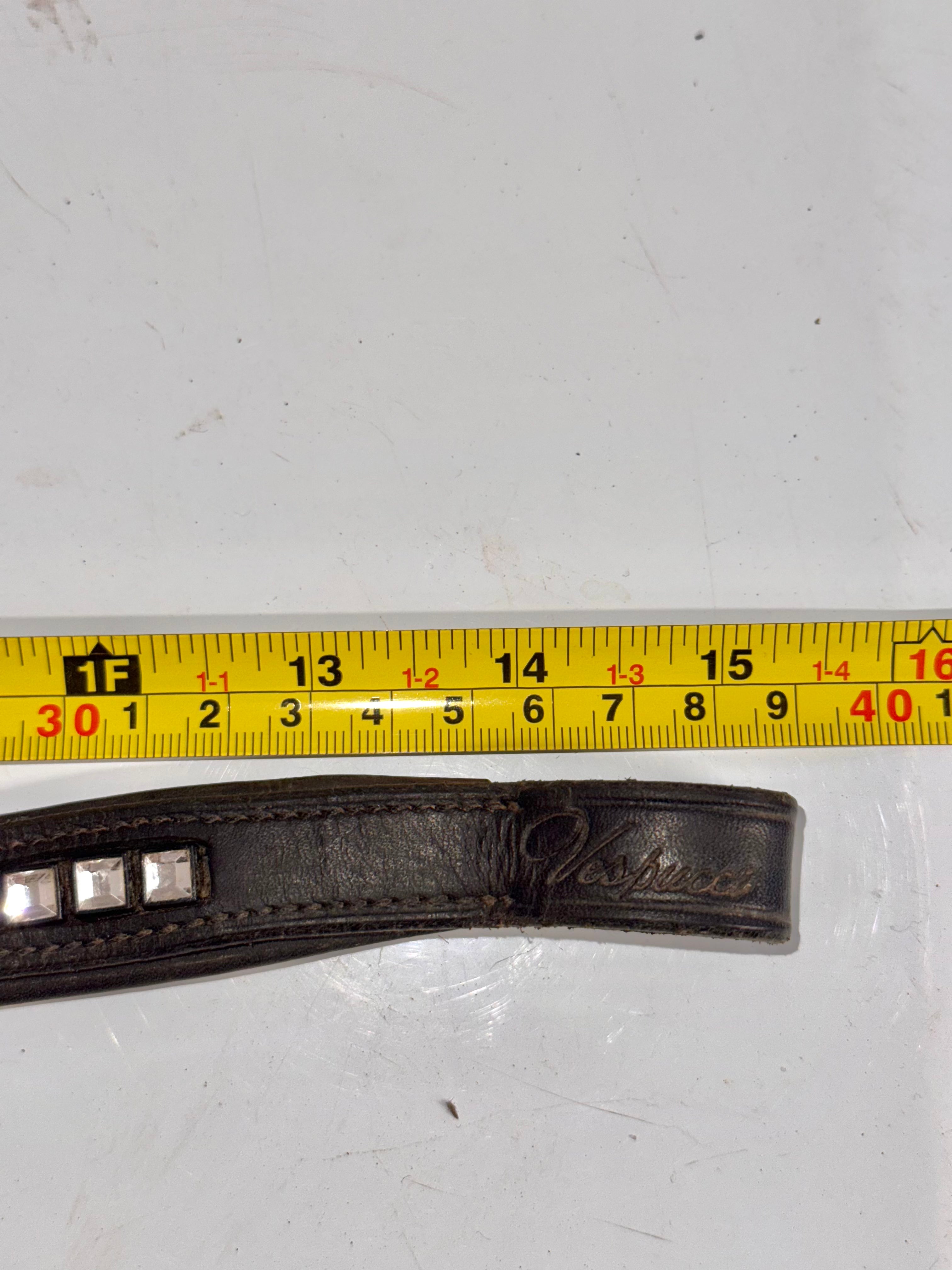 Black dressage bridle FULL