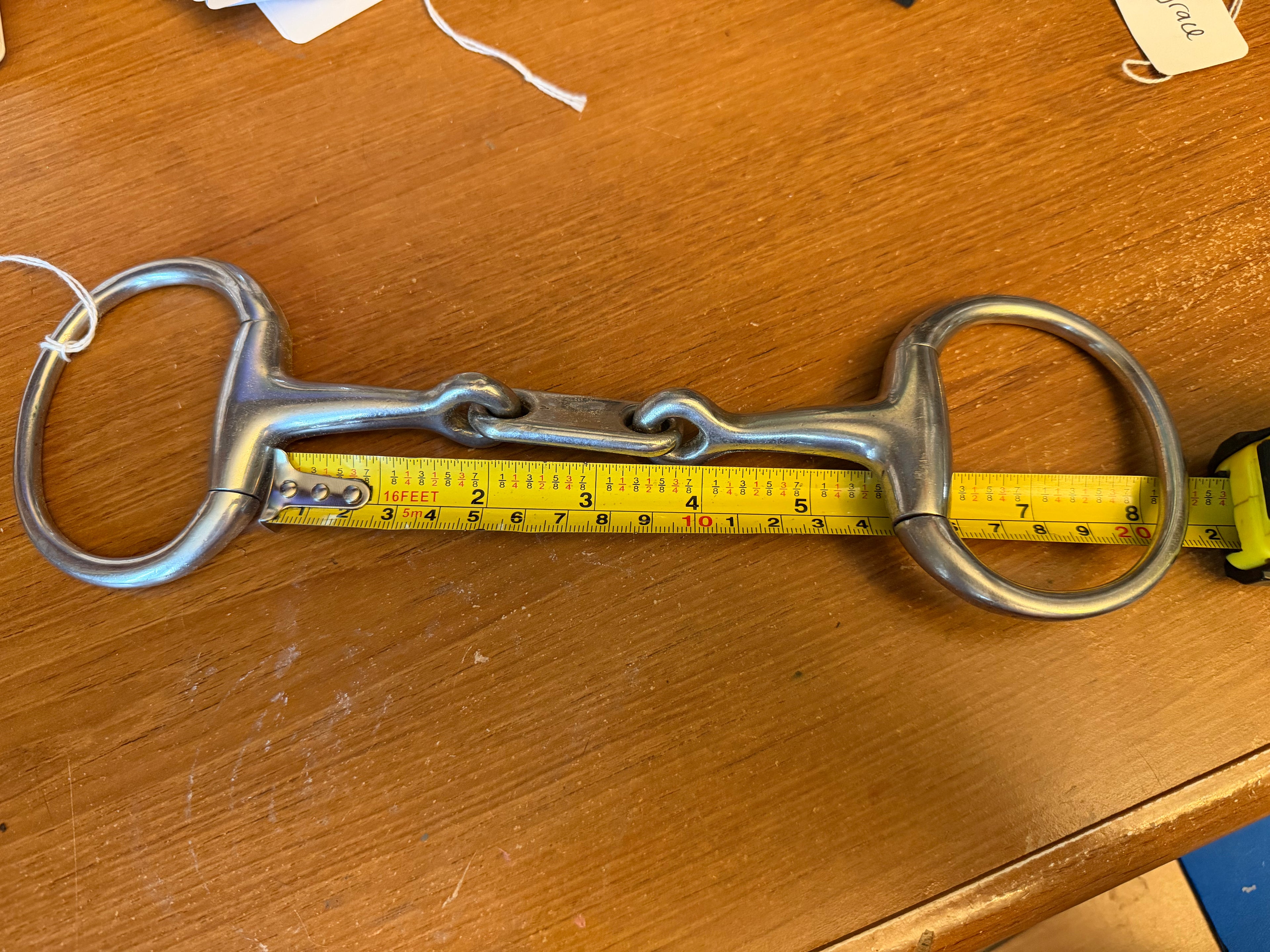 5.5" eggbutt Dr Bristol link snaffle