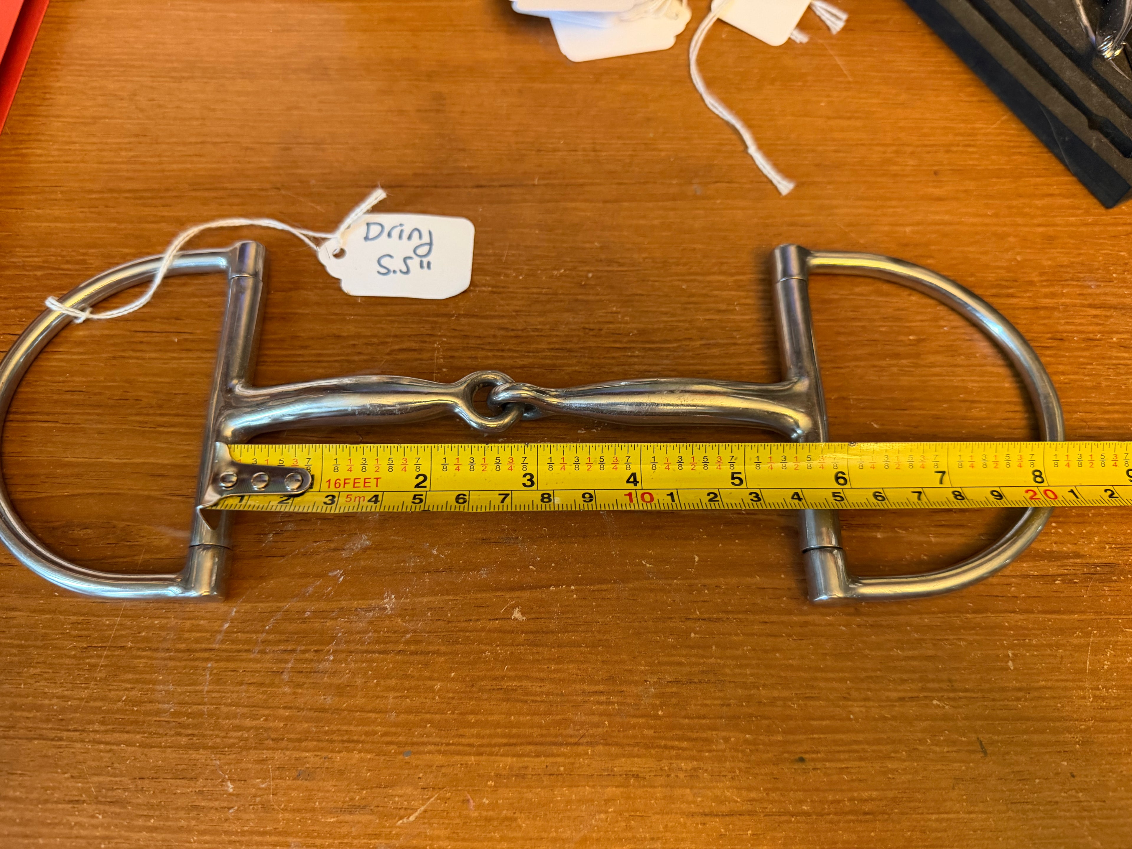 5.5" Hunter dee ring snaffle
