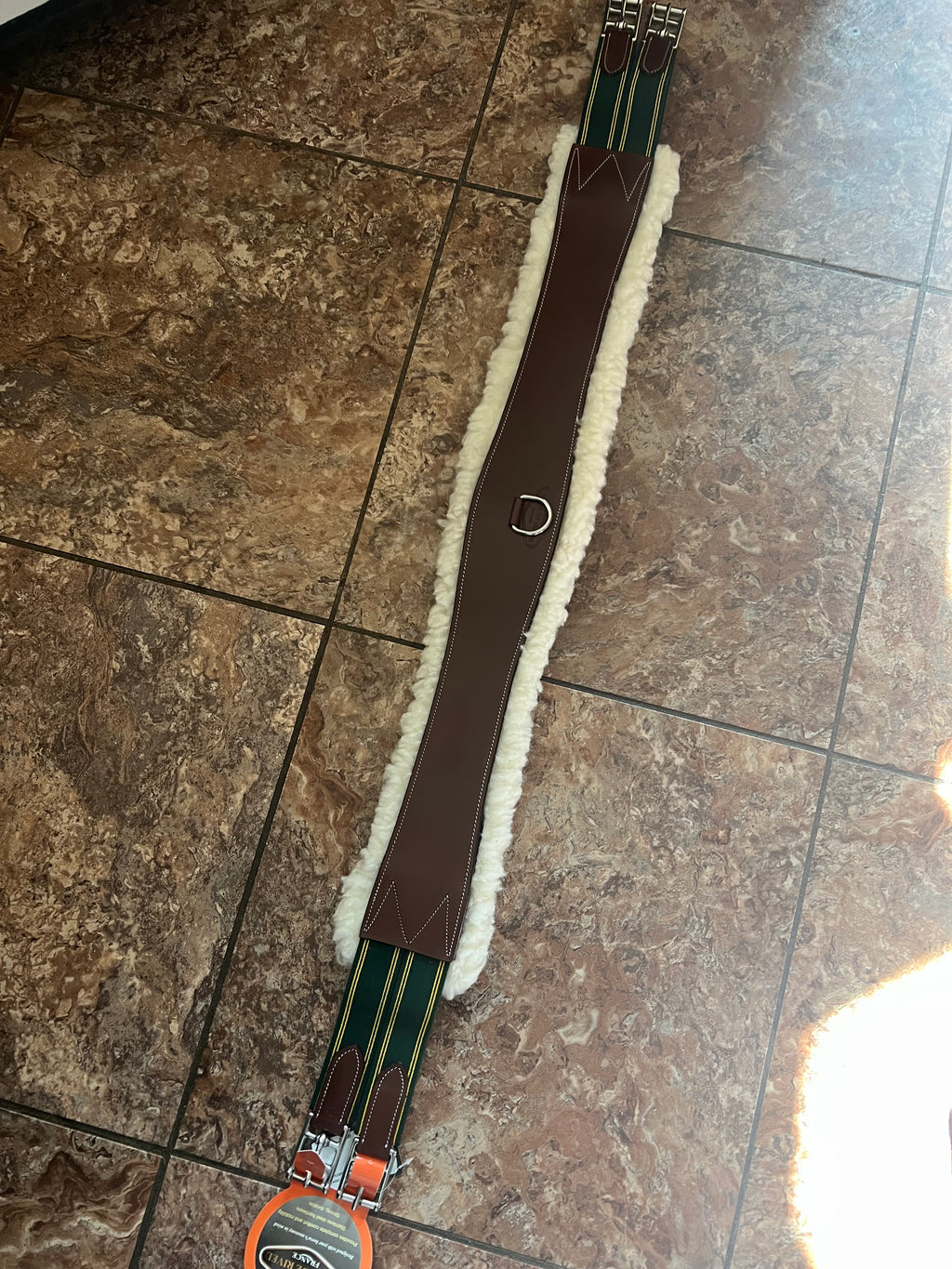 46” Oakbark HDR fleece girth