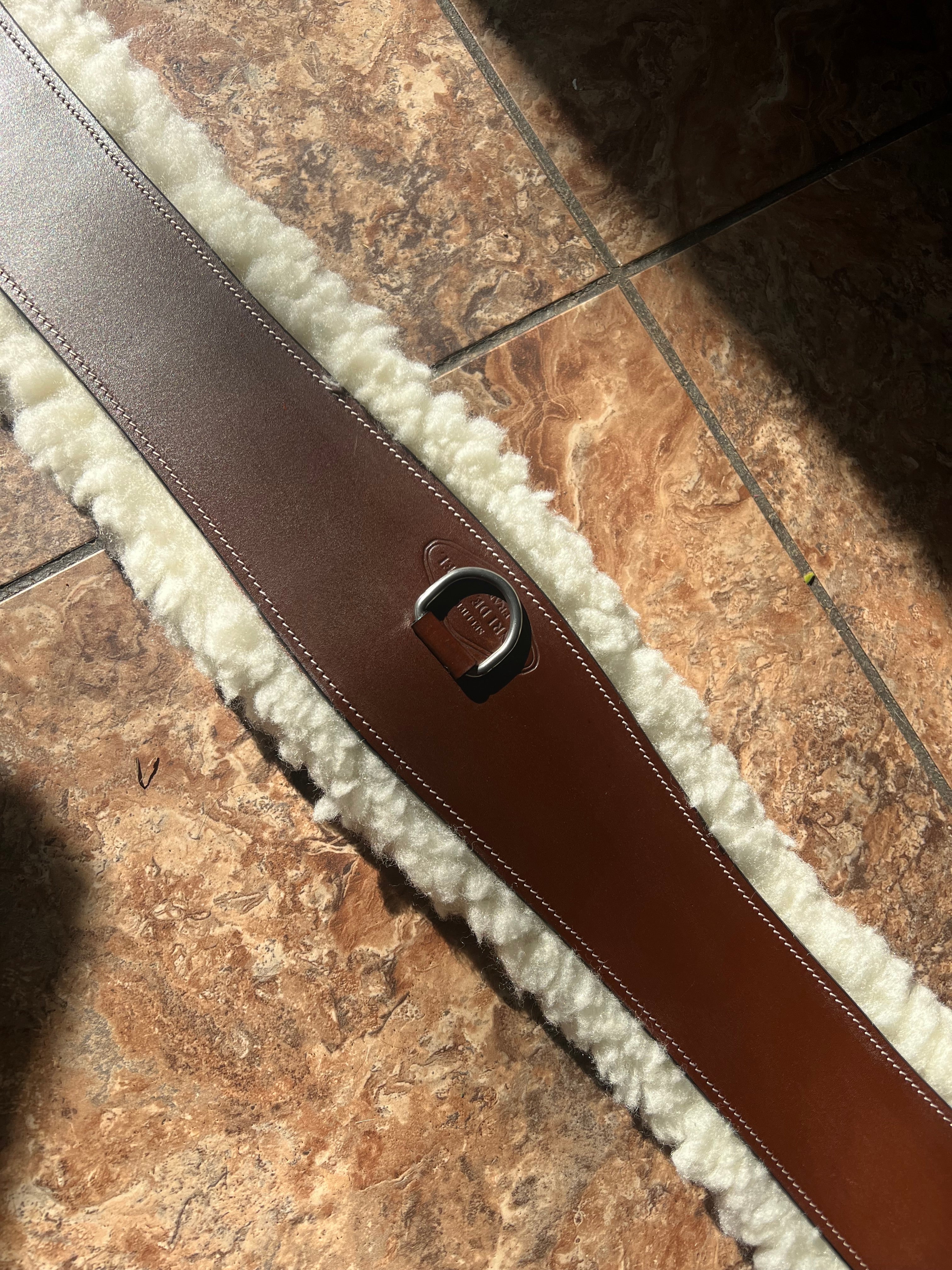 46” Oakbark HDR fleece girth