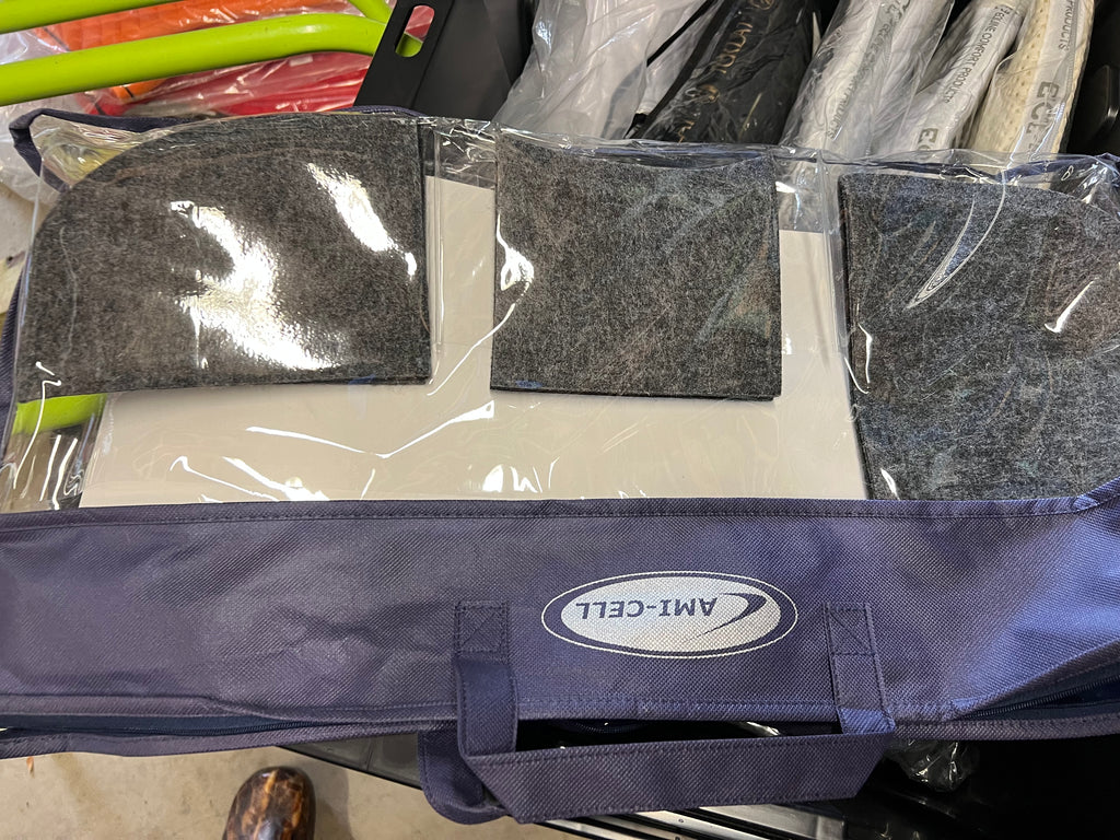 Lami-cell shimmable half pad