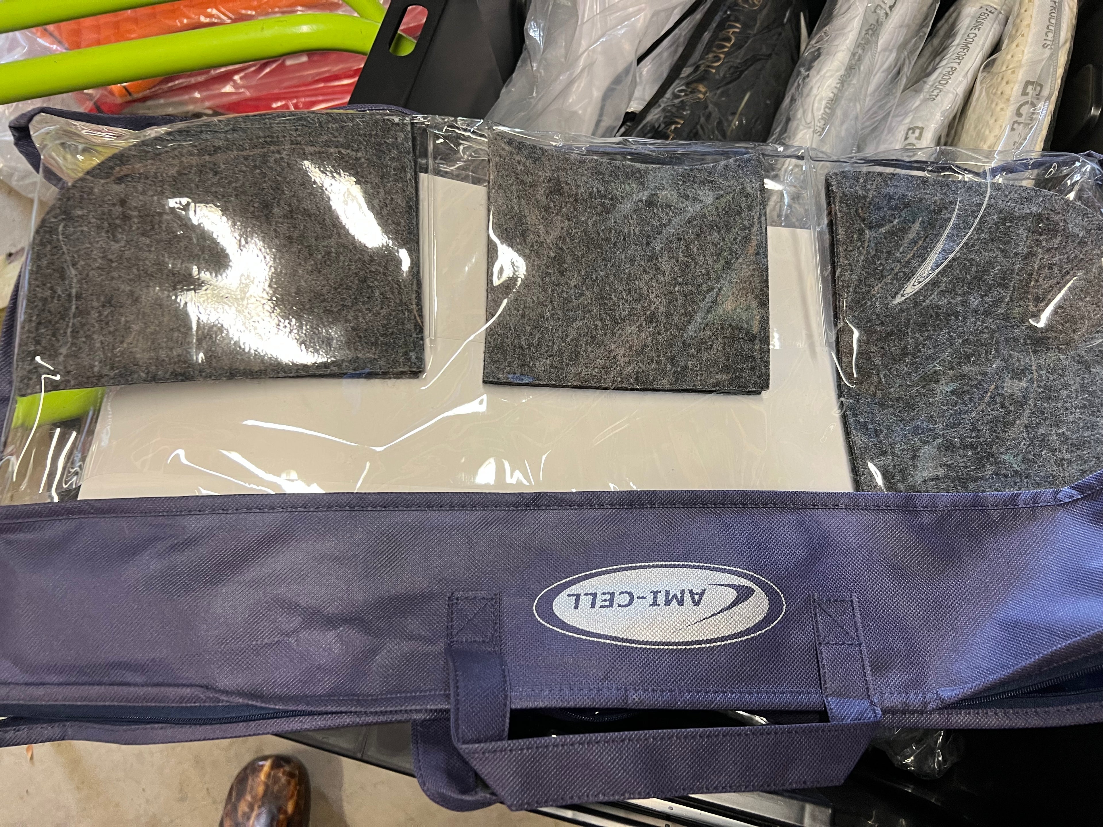 Lami-cell shimmable half pad