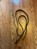 Brown leather lead shank