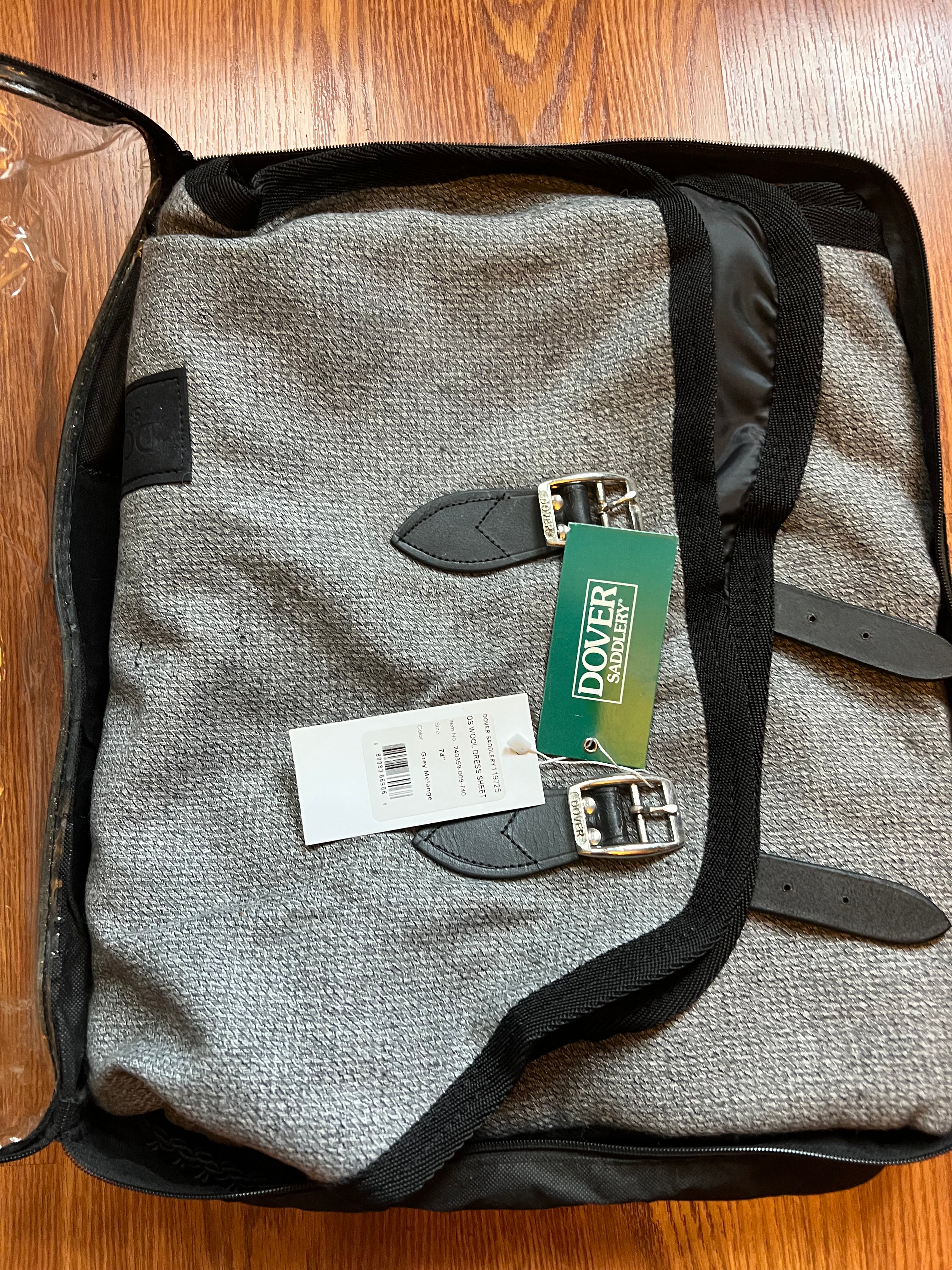 74" Dover wool dress sheet NEW