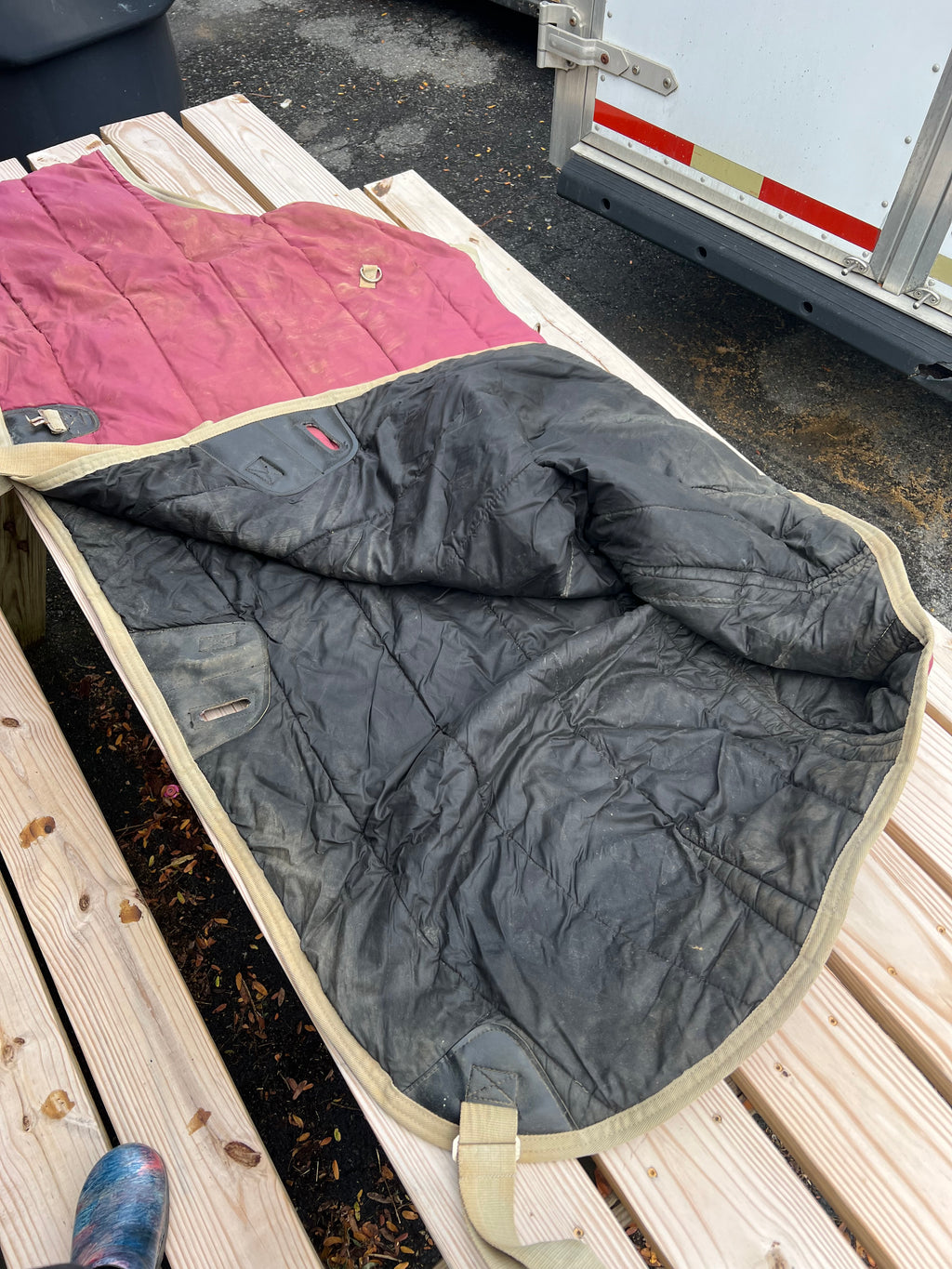 72" Showman Mid fill stable rug