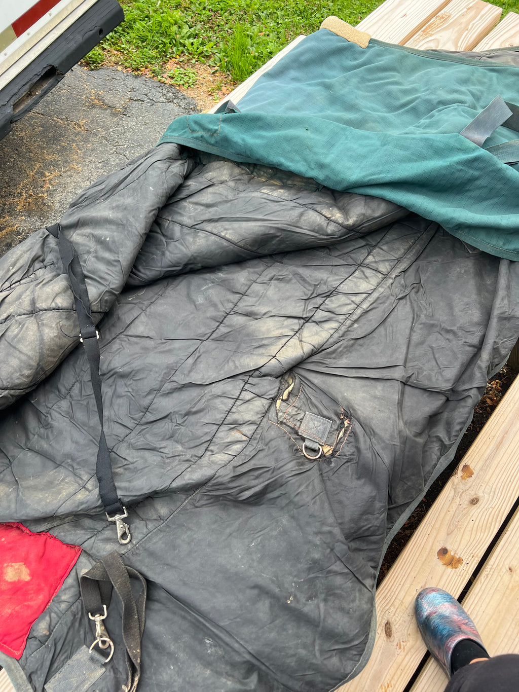 80" Turnout mid weight Green