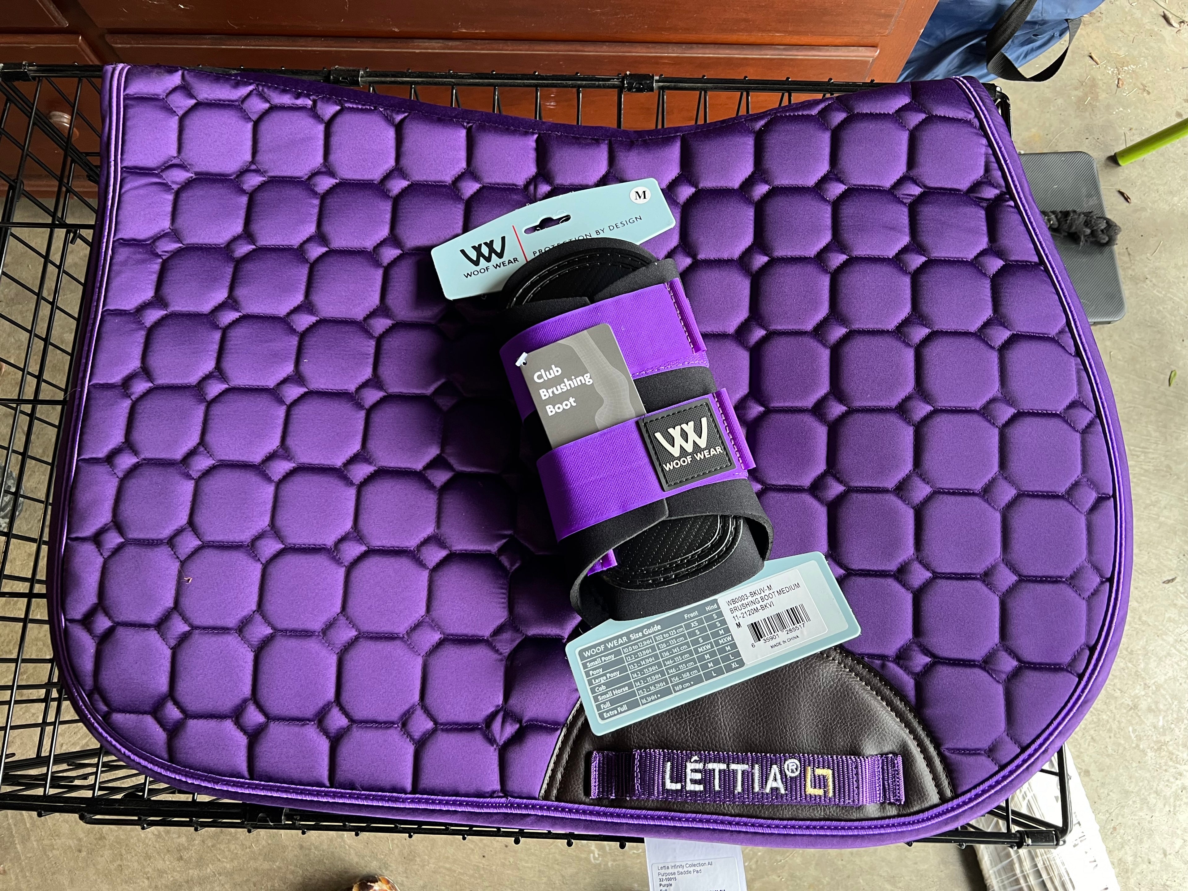 Woof Wear And lettia bundle - purple