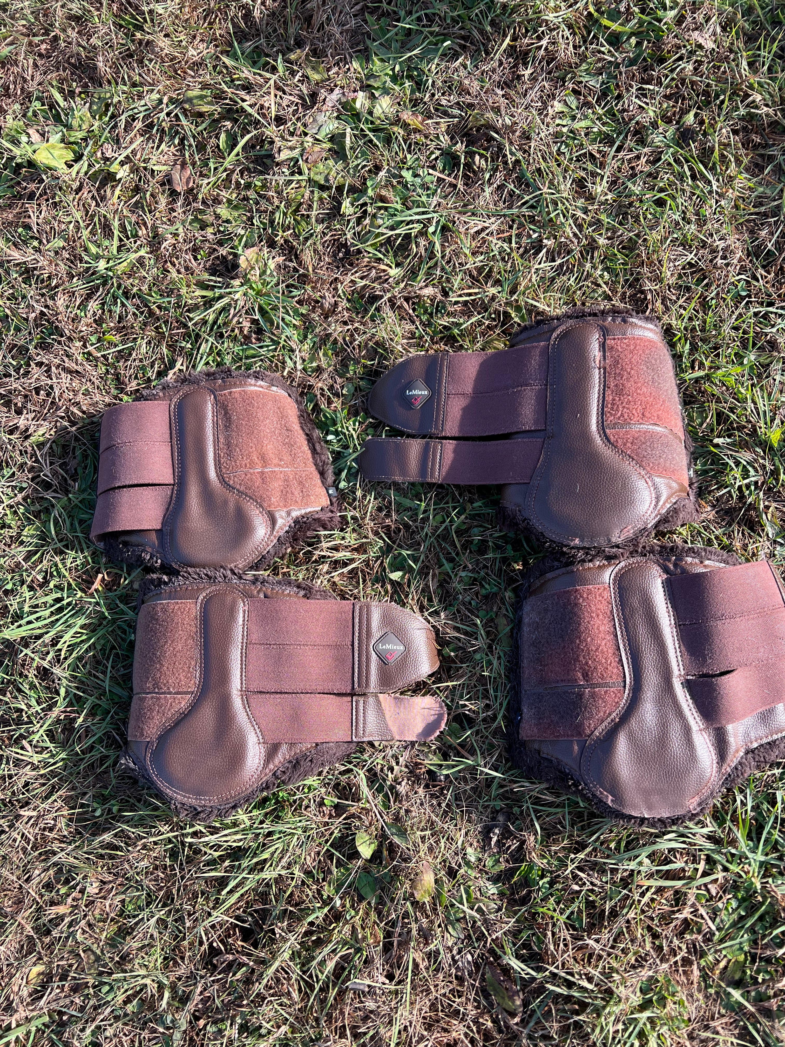 Lemieux Brown boot set