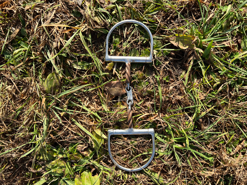 Myler corkscrew french link 5.25"