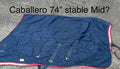 74" Caballero Mid weight stable blanket