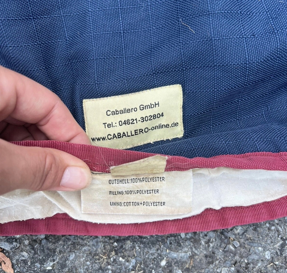 74" Caballero Mid weight stable blanket