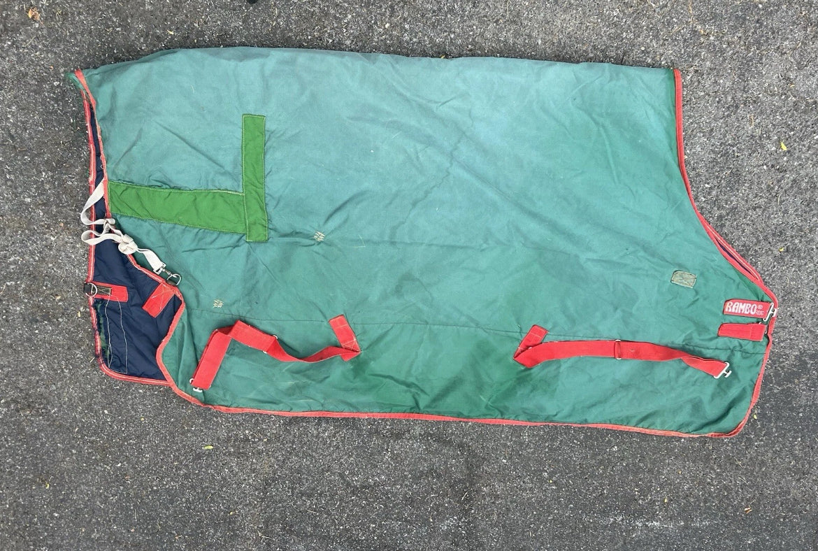 72" Rambo Mid T/O green/red