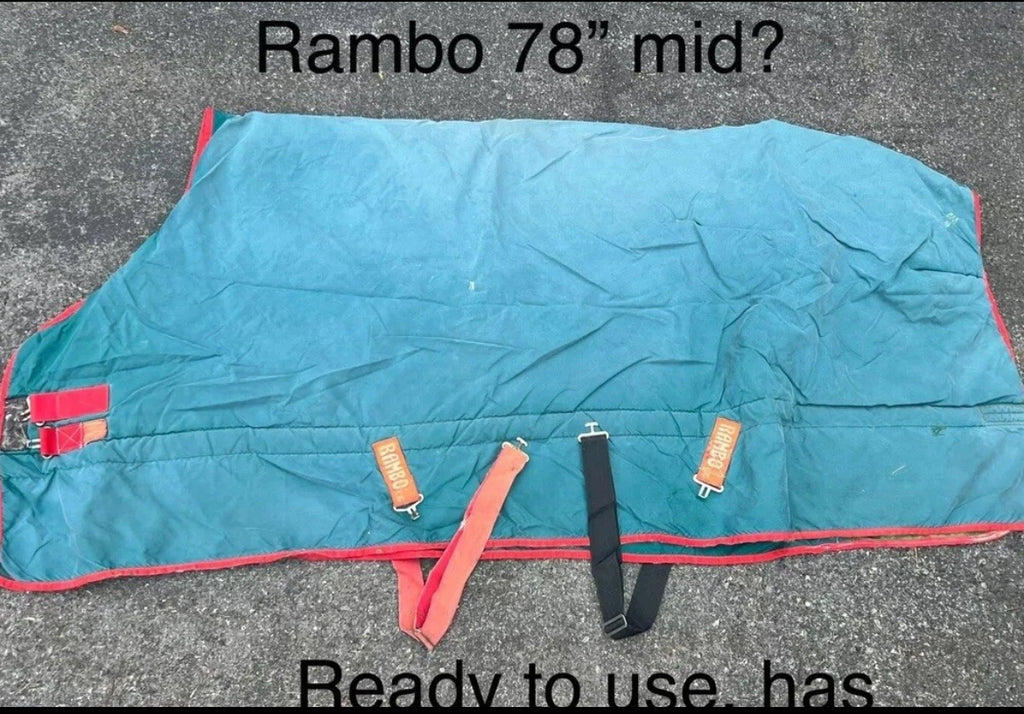 78" Rambo Mid T/O green/red USED