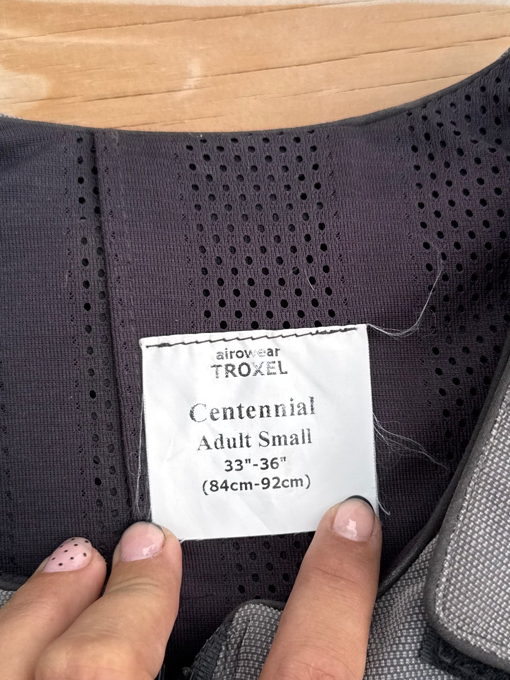 Troxel safety vest adult small