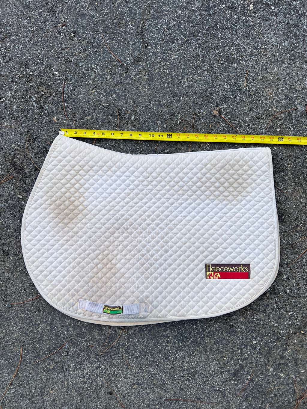 Fleeceworks logo AP pad