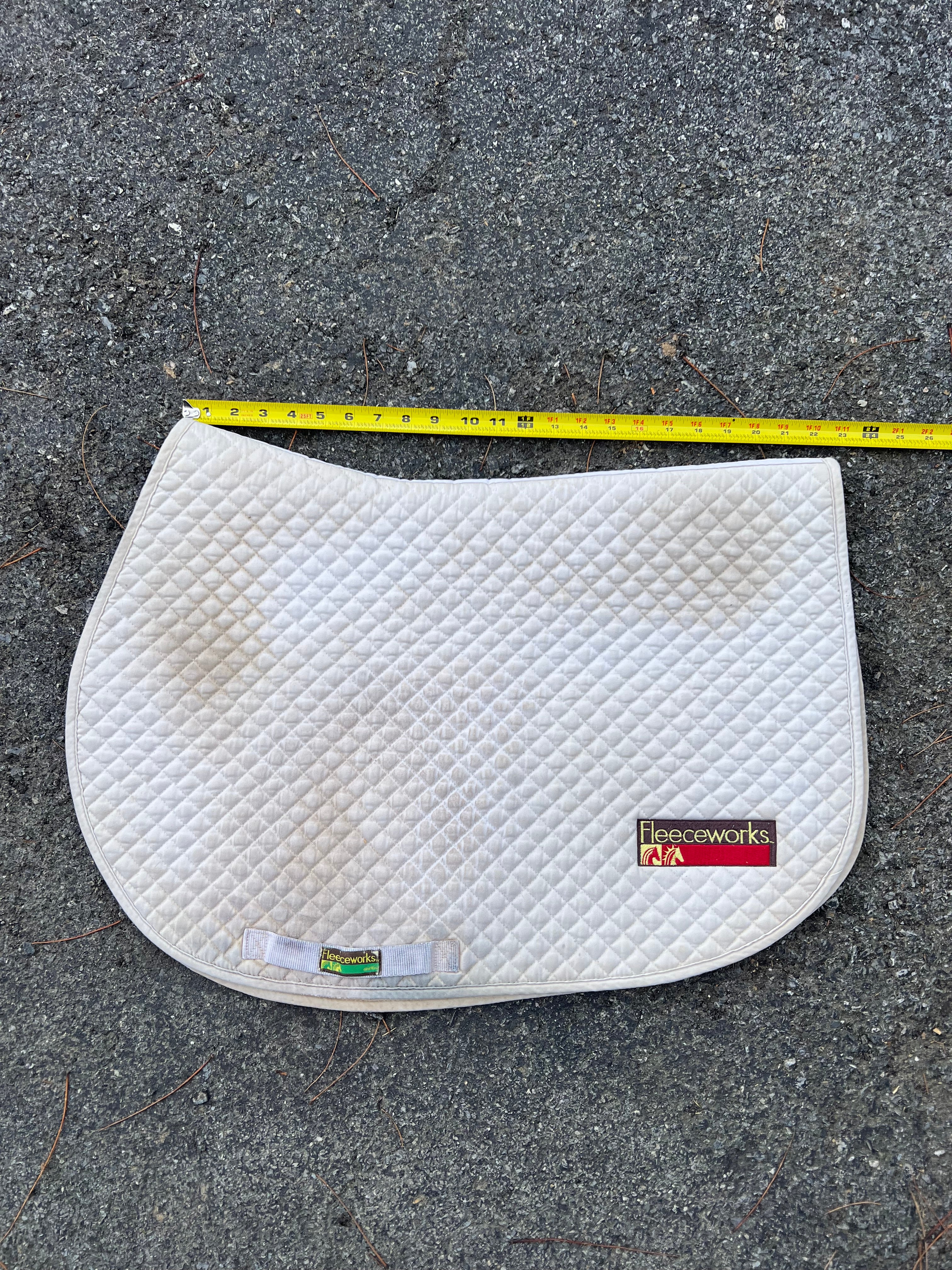 Fleeceworks logo AP pad