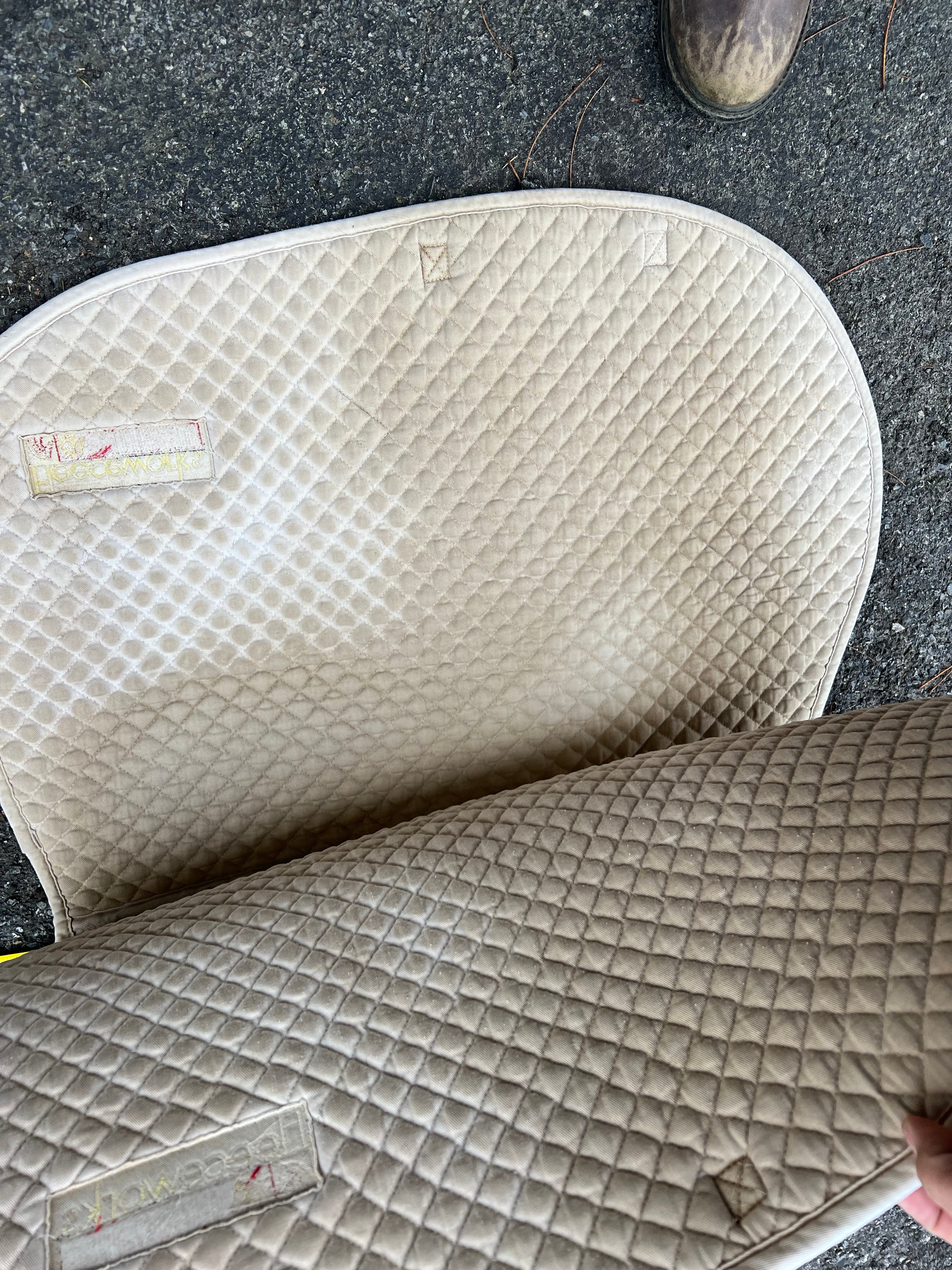 Fleeceworks logo AP pad