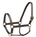 Camelot Triple Stitch Leather Halter
