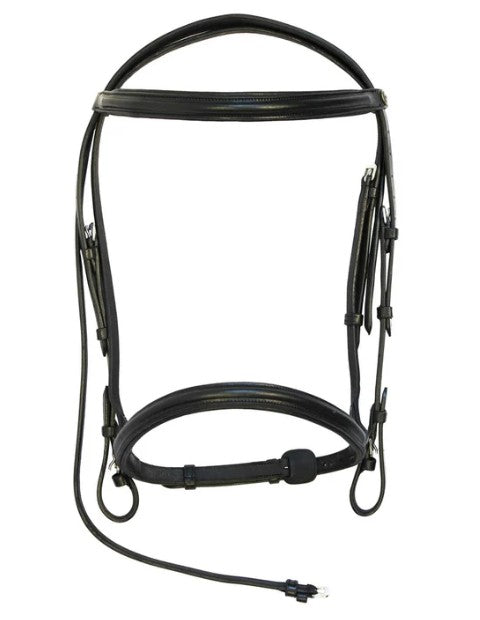 Henri de Rivel Pro Padded Dressage Bridle with Web Reins